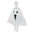 Child Toddler Ghost Cosplay Costume White Black Cloak Party Outfits - AwwwCos