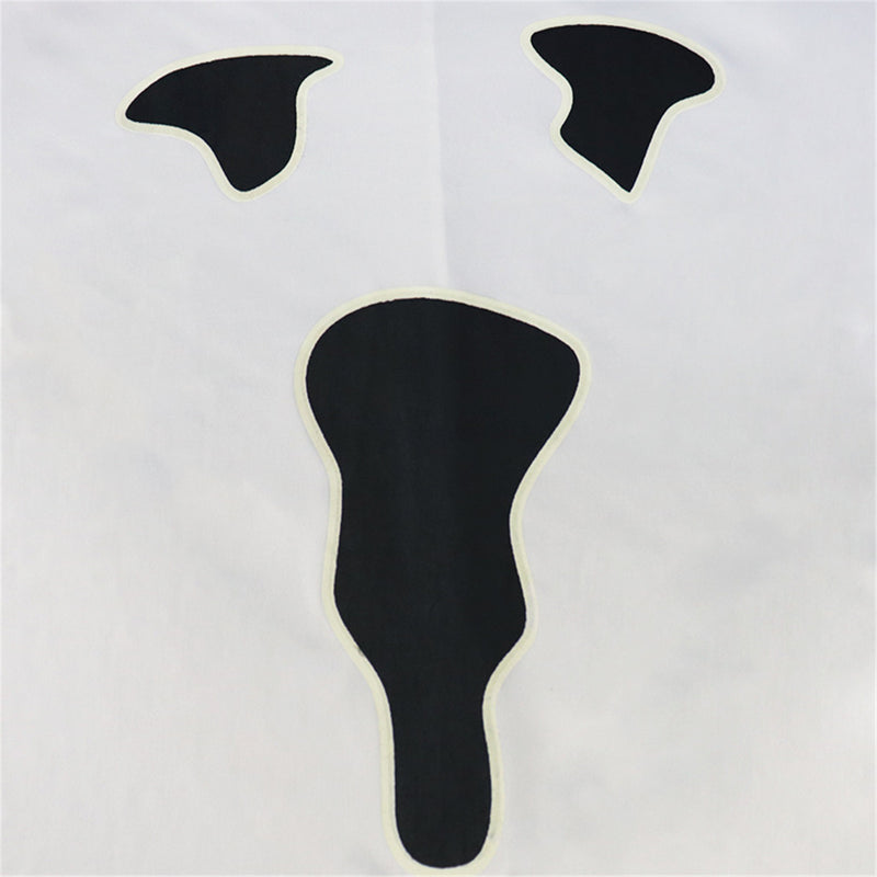 Child Toddler Ghost Cosplay Costume White Black Cloak Party Outfits - AwwwCos