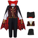 Child Vampire Cosplay Costume Halloween Party Roleplay Uniform - AwwwCos