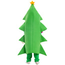 Children Adult Christmas Tree Cosplay Costume Green Apron Inner Jumpsuits - AwwwCos