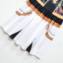 Children Girl Anime K-Pop: Demon Hunters Zoey Cosplay Costume Dress Black Bag - AwwwCos