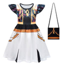 Children Girl Anime K-Pop: Demon Hunters Zoey Cosplay Costume Dress Black Bag - AwwwCos