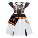 Children Girl Anime K-Pop: Demon Hunters Zoey Cosplay Costume Dress Black Bag - AwwwCos