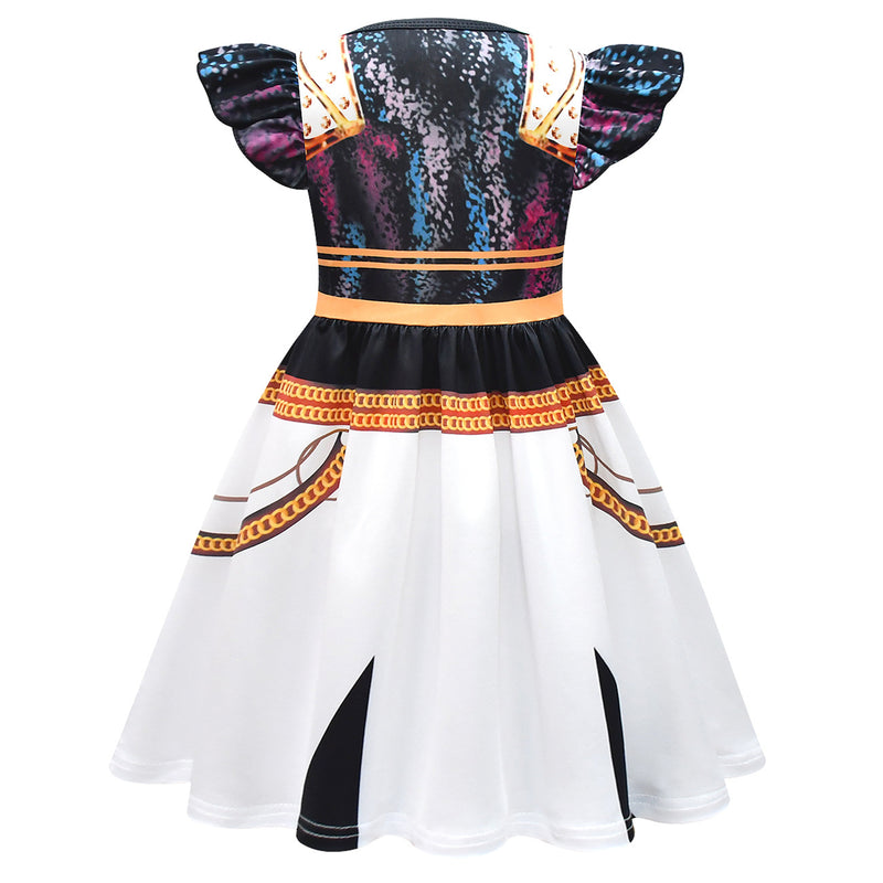 Children Girl Anime K-Pop: Demon Hunters Zoey Cosplay Costume Dress Black Bag - AwwwCos