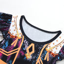 Children Girl Anime K-Pop: Demon Hunters Zoey Cosplay Costume Dress Black Bag - AwwwCos