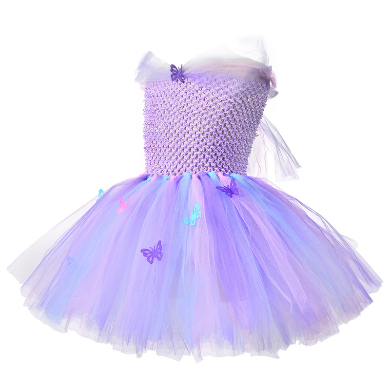Children Girls Encanto Mirabelle Isabella Cosplay Princess Dress