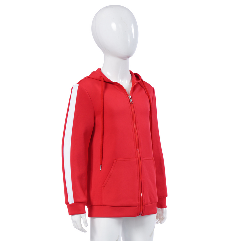 Children Movie Coco Miguel Riveras Cosplay Costume Red Hoodie