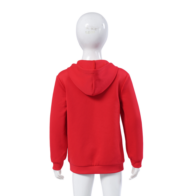 Children Movie Coco Miguel Riveras Cosplay Costume Red Hoodie