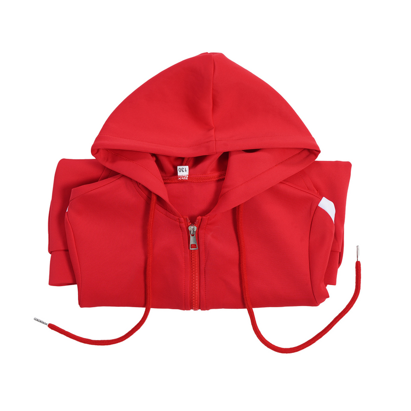 Children Movie Coco Miguel Riveras Cosplay Costume Red Hoodie