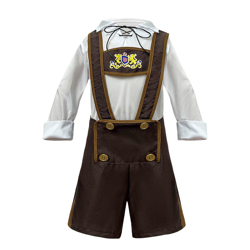 Children Oktoberfest Day Stage Costume Role-playing Boy Suit