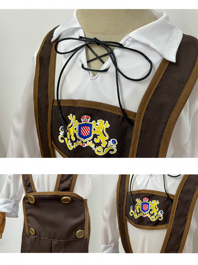 Children Oktoberfest Day Stage Costume Role-playing Boy Suit