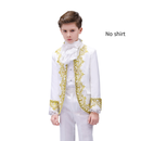 Children's Day Kids European Court Cosplay Costume With Golden Applique - AwwwCos