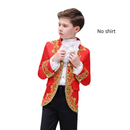 Children's Day Kids European Court Cosplay Costume With Golden Applique - AwwwCos