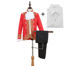 Children's Day Kids European Court Cosplay Costume With Golden Applique - AwwwCos