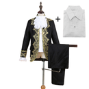 Children's Day Kids European Court Cosplay Costume With Golden Applique - AwwwCos