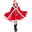 Christmas Clothing Child Girl Red Yellow Cloak Double Layered Cape - AwwwCos