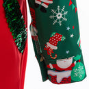 Kids Christmas Cosplay Party Bow Color Block Strap Evening Costume - AwwwCos