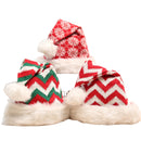 Christmas Decoration Winter Striped Snowflakes Knitted Hat Xmas Gift - AwwwCos
