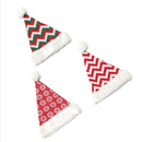 Christmas Decoration Winter Striped Snowflakes Knitted Hat Xmas Gift - AwwwCos