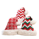 Christmas Decoration Winter Striped Snowflakes Knitted Hat Xmas Gift - AwwwCos