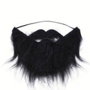 6 Pieces Christmas Halloween Party Cosplay Accessory Supplies Black Beard - AwwwCos