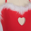 Christmas Party Event Cosplay Costume Halter Neck Dress Socks - AwwwCos