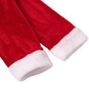 Christmas Party Event Women Cosplay Costume Red Dress Cloak Hat