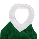 Christmas Party Halter Neck Tight Green Dress Women Cosplay Costume - AwwwCos