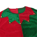 Christmas Party Spliced Dress Hat Belt Women Cosplay Costume - AwwwCos