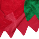 Christmas Party Spliced Dress Hat Belt Women Cosplay Costume - AwwwCos