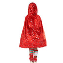 Christmas Santa Claus Child Tulle Mesh Dress Cosplay Costume