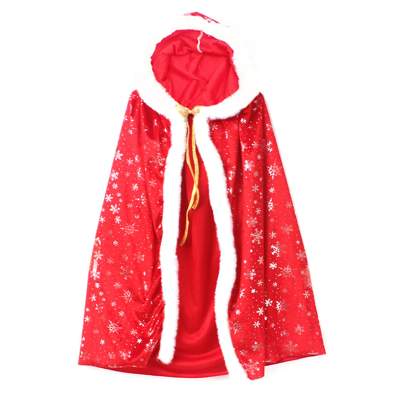 Christmas Santa Claus Child Tulle Mesh Dress Cosplay Costume