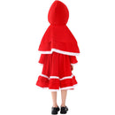 Christmas Stage Performance Costume Kid Girl Lolita Dress Shawl