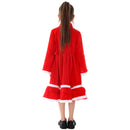 Christmas Stage Performance Costume Kid Girl Lolita Dress Shawl