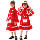 Christmas Stage Performance Costume Kid Girl Lolita Dress Shawl