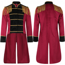 Circus Ringmaster Cosplay Lion Tamer Jacket  Tassels Tailcoat Hat - AwwwCos