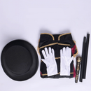 Circus Ringmaster Cosplay Lion Tamer Jacket  Tassels Tailcoat Hat - AwwwCos