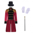 Circus Ringmaster Cosplay Lion Tamer Jacket  Tassels Tailcoat Hat - AwwwCos