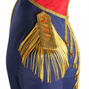 Circus Ringmaster Lion Tamer Show Men Outfits Tailcoat Jacket Hat