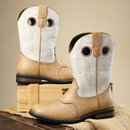 Classic Western Cowboy Shoes Vintage Embroidered Casual Knight Boots - AwwwCos