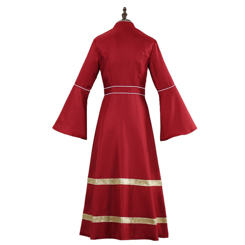 Clergy Cosplay Trench Church Robes Buttons Choir Robe Vestment Costume - AwwwCos