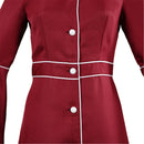 Clergy Cosplay Trench Church Robes Buttons Choir Robe Vestment Costume - AwwwCos