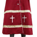 Clergy Cosplay Trench Church Robes Buttons Choir Robe Vestment Costume - AwwwCos