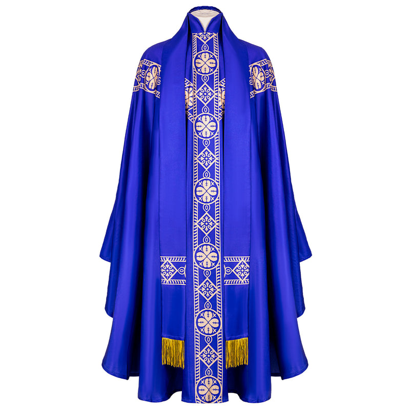 Clergy Elegance Vestments Catholic Priest Church Mass Vestment Robe
