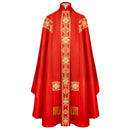 Clergy Elegance Vestments Catholic Priest Church Mass Vestment Robe - AwwwCos