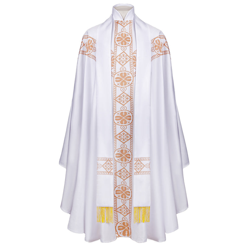 Clergy Elegance Vestments Catholic Priest Church Mass Vestment Robe