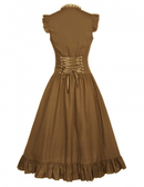 Cocktail Party Wear Gothic Faire Costume Steampunk Victorian Dress - AwwwCos