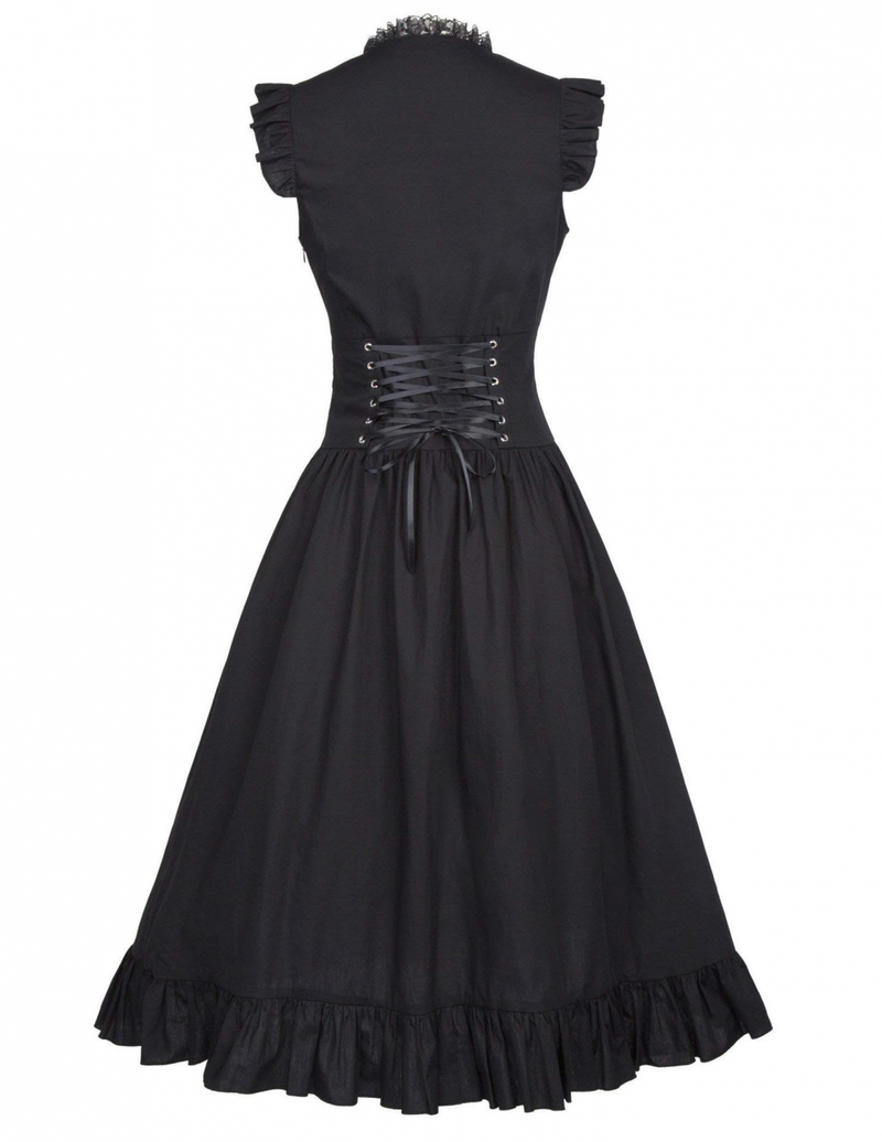 Cocktail Party Wear Gothic Faire Costume Steampunk Victorian Dress