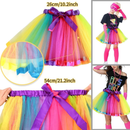 Colorful Lace Hair Band Headband Fishing Net Gloves Legging Party Accessories - AwwwCos