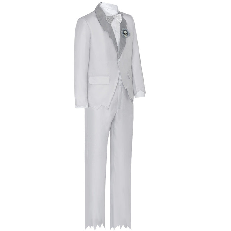 Corpse Bride Emily Victor Cosplay Costume Men Uniform Women Dress - AwwwCos